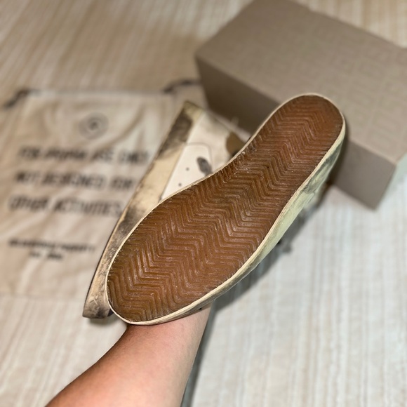 Golden Goose Super Star 9.5 women’s authentic 100% guaranteed full leather - Picture 9 of 10